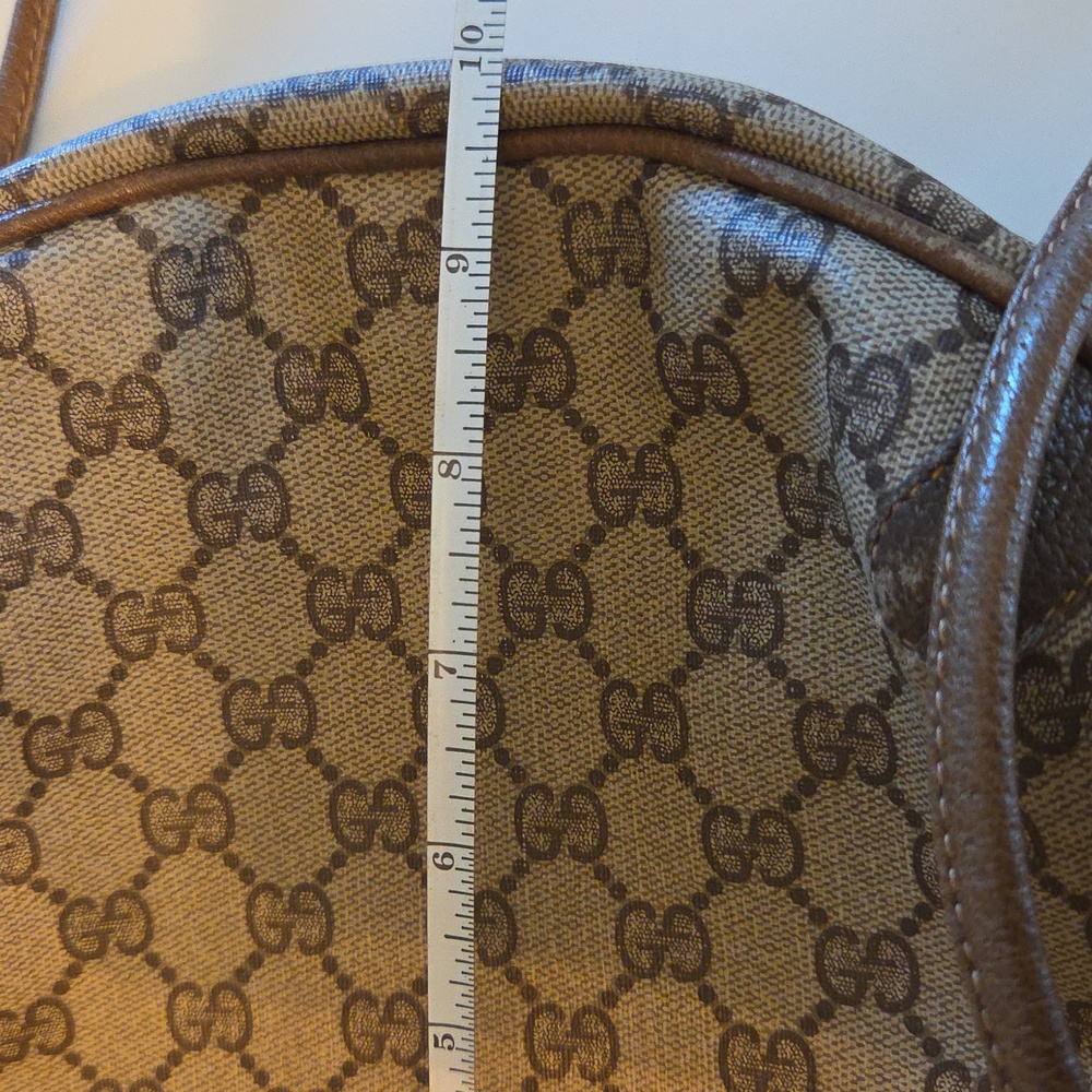 Rare Vintage Gucci Brown Crossbody Bag - Picture 12 of 13
